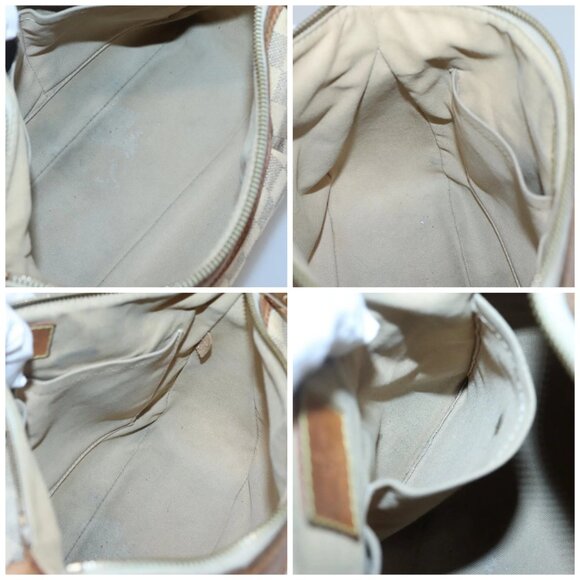 LOUIS VUITTON Damier Azur Siracusa PM Shoulder Bag N41113 LV Auth 118062 - Picture 15 of 16